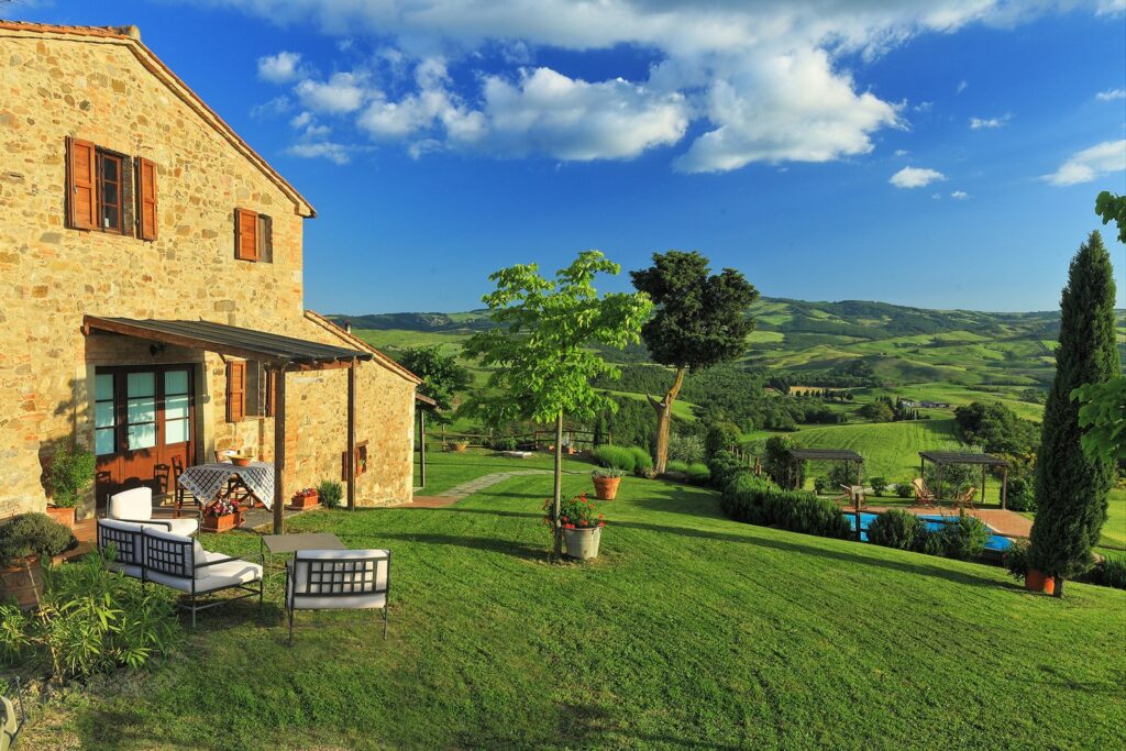 265-Azienda agrituristica in posizione panoramica con piscina-Pienza-5 Agenzia Immobiliare ASIP