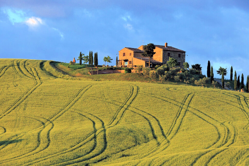 265-Azienda agrituristica in posizione panoramica con piscina-Pienza-1 Agenzia Immobiliare ASIP