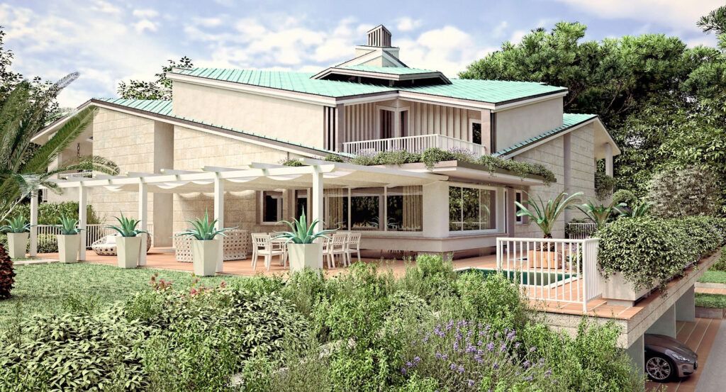 837-Villa di prestigio di ampia metratura con parco e vista mare-Massarosa-6 Agenzia Immobiliare ASIP