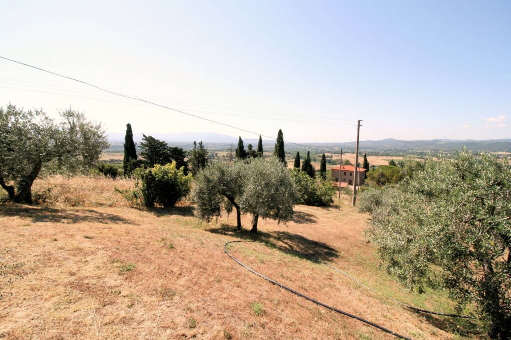 865-Villa panoramica in collina con parco e piscina-Capolona-16 Agenzia Immobiliare ASIP