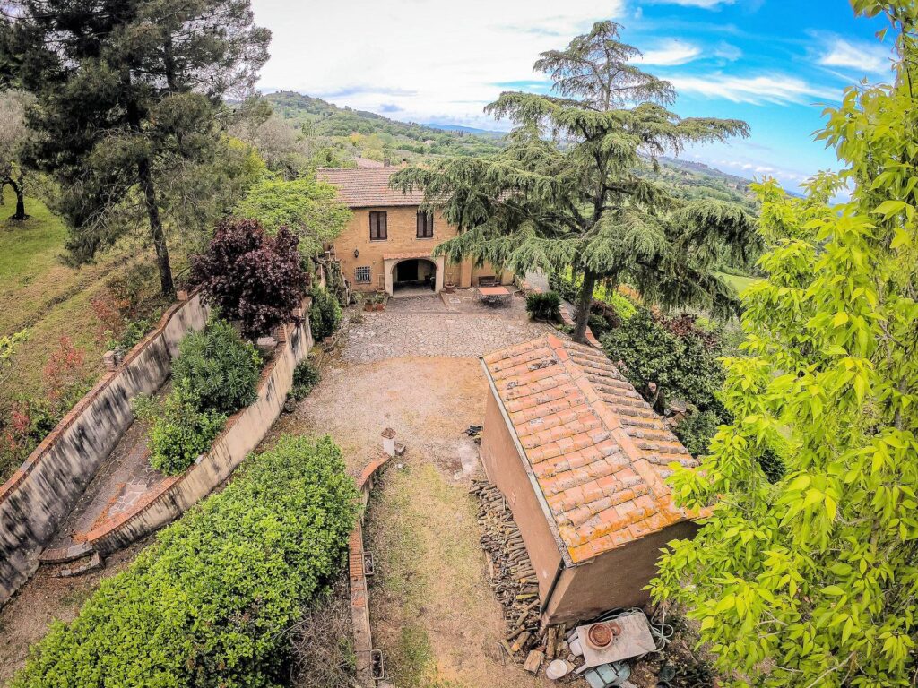 1280-Casale ristrutturato con vista panoramica parco e piscina-Volterra-2 Agenzia Immobiliare ASIP