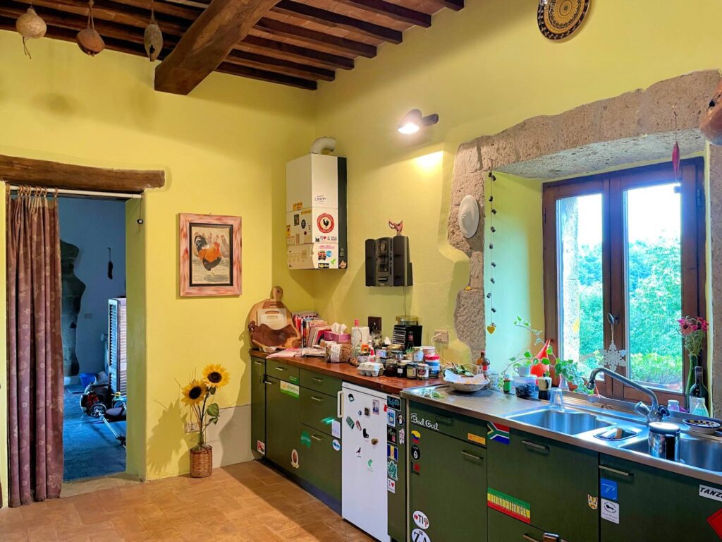 1302-Casale in stile Toscano con terreno e vista panoramica-Pitigliano-8 Agenzia Immobiliare ASIP