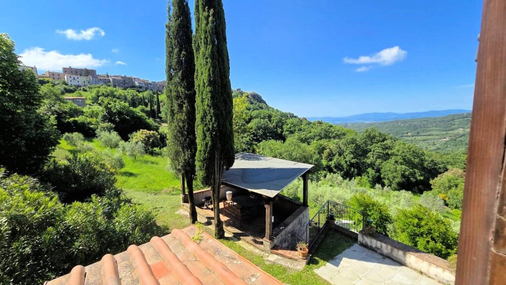1685-Rustico ristrutturato con ampio terreno e vista panoramica-Roccastrada-2 Agenzia Immobiliare ASIP