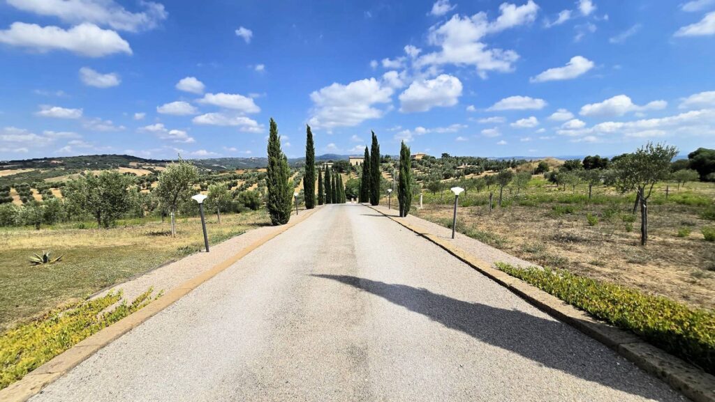 1724-Villa di recente costruzione con ampio terreno e vista panoramica sulla campagna fino al mare-Magliano in Toscana-2 Agenzia Immobiliare ASIP